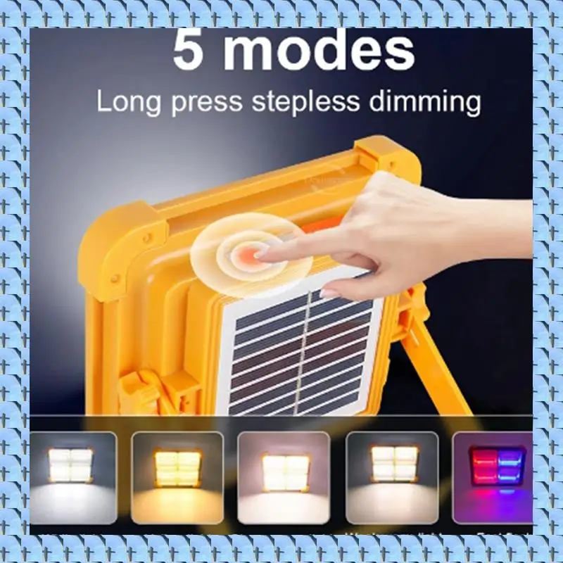 NOCM 3000Mah Rechargeable Camping Light 1500LM 288 LED Camping Lantern Powerful Magnet Flashlight Repair Emergency Lamp