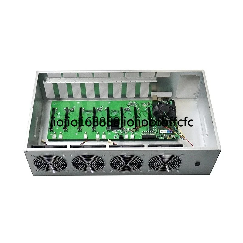 Suitable For   Machine Chassis Motherboard 8gpu B85 Graphic Card Rig Case Box 8 Gpu Fold Server Case