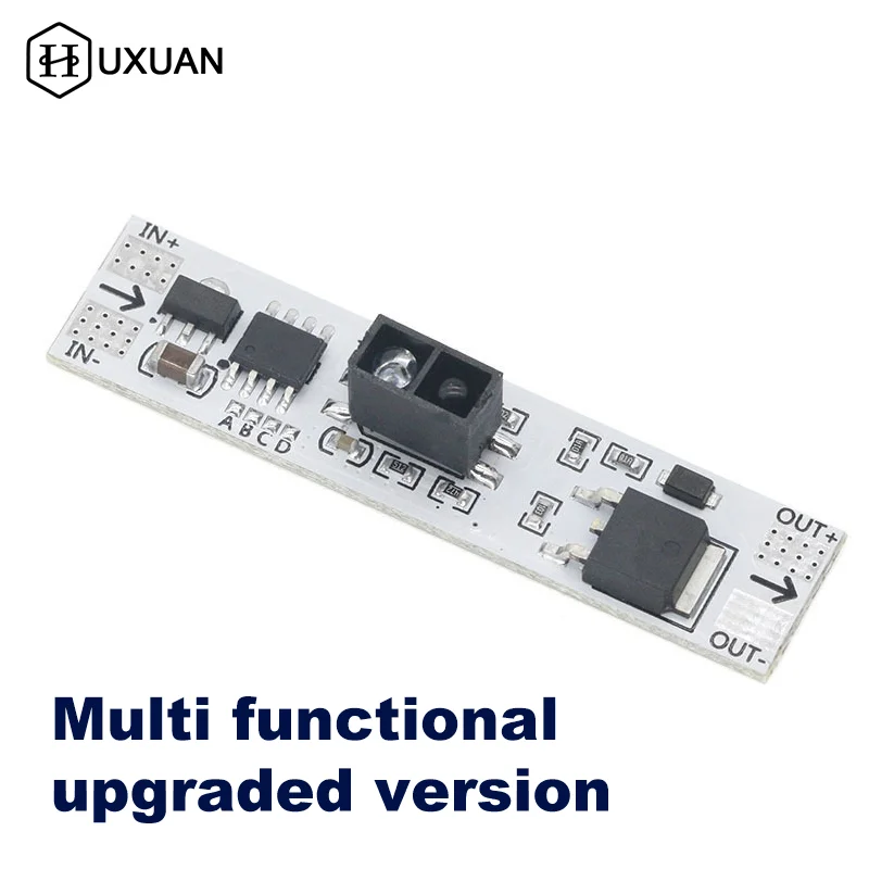 1Pcs Short Distance Scan Sweep Hand Sensor DC 5V-24V 3A Hand Sweep Switch Module LED Dimming Control Lamps Active Components