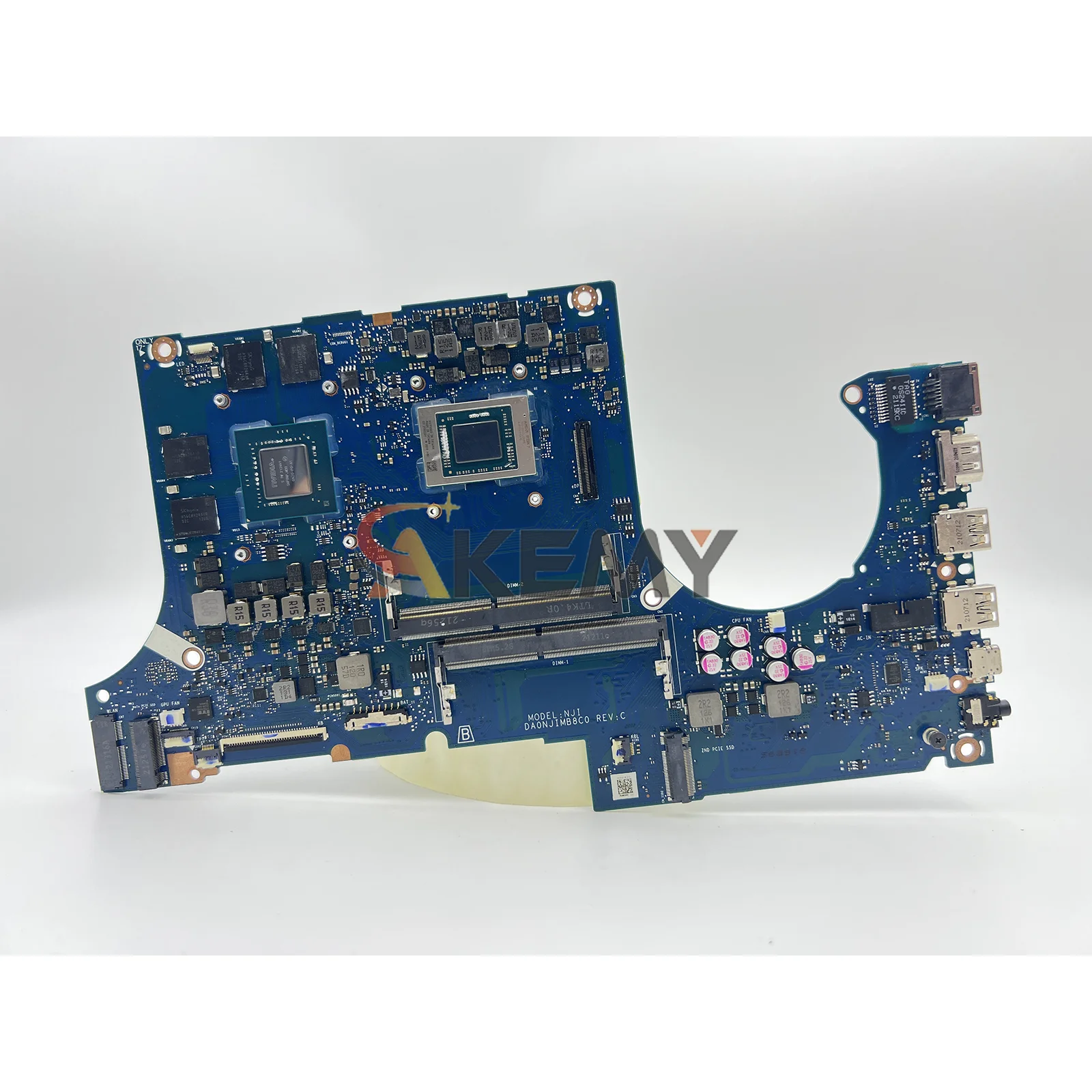 DA0NJIMB8C0 Scheda Madre Del Computer Portatile Per ASUS TUF Gaming FX506II FX506iH FA506I FX506IC Scheda Madre Del Notebook Con R5 R7 R9 CPU test OK