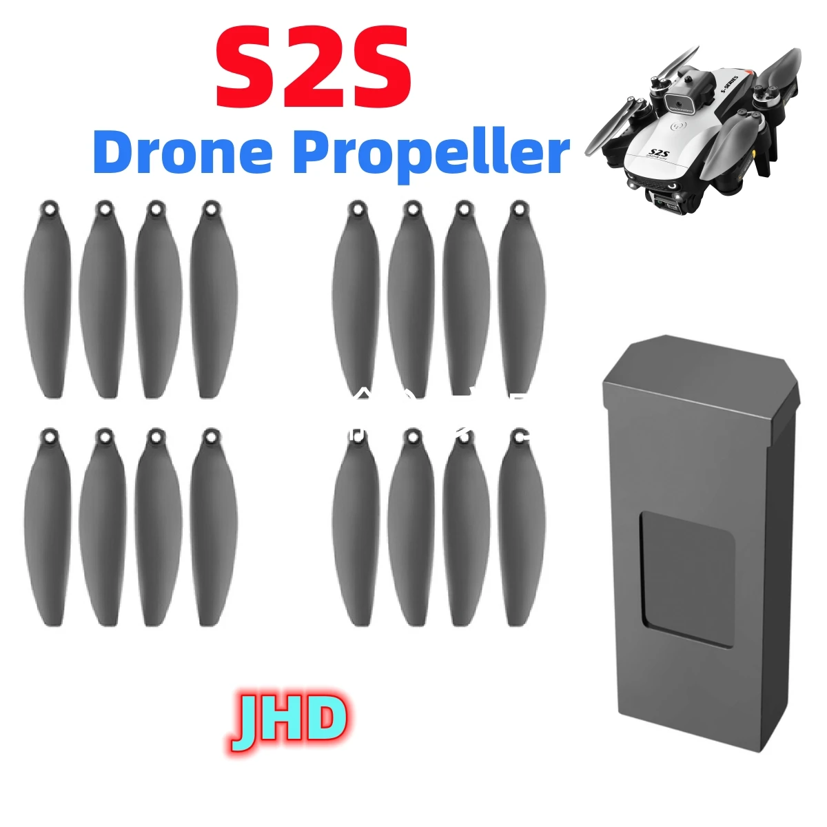 JHD S2S Drone Propeller Props Maple Leaf S2S Original Mini Drone LSRC S2S Helicopte Blade