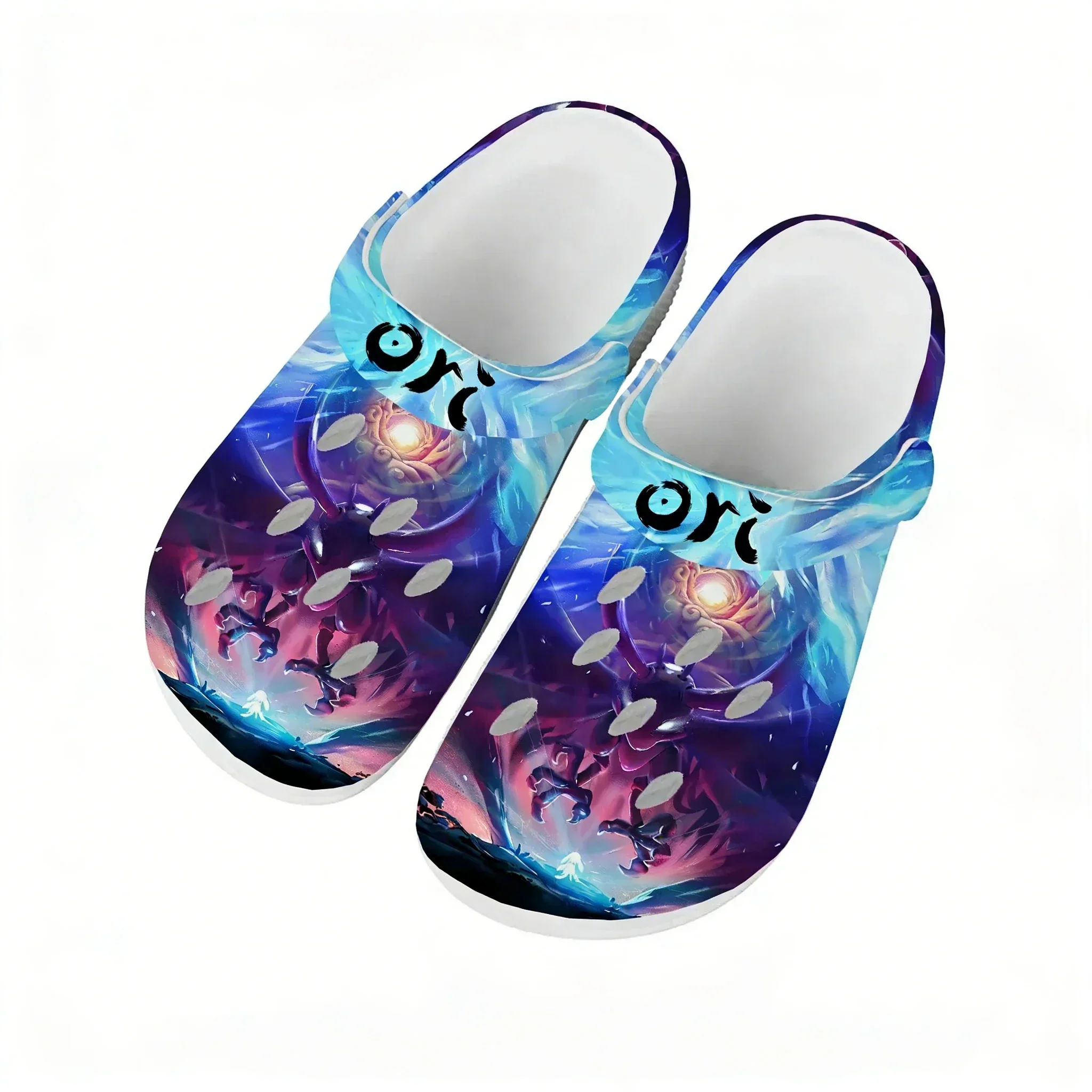 Ori and The Will of The Wisps Water Shoes Mens Womens Home Garden Clogs Customizd Sandals Beach Breathable Hole Slippers