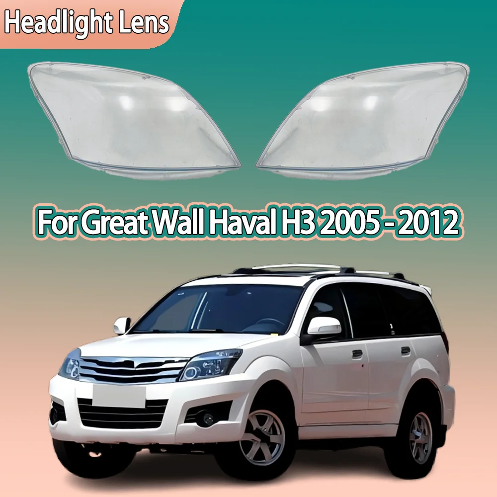 

Car Accessories Replace A Transparent PC Headlight Glass Shell For Great Wall Haval H3 2005 2006 2007 2008 2009 2010 2011 2012