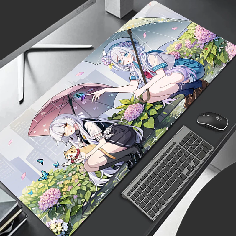 

Mousepad Pattern Mouse Pad Desk Mat Computer Gaming HD Black Survival Eternal Return Keyboard Pad Rubber Mat Non Slip Mouse Mat