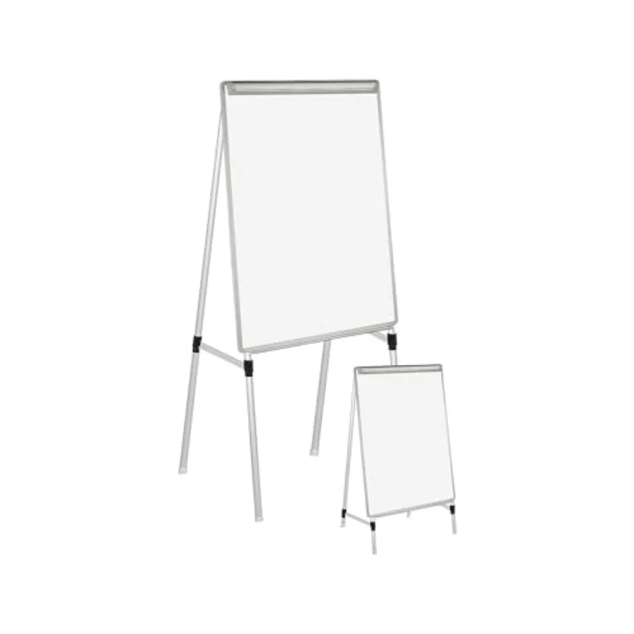 

Dry Erase Easel Silver Steel 2/Pack