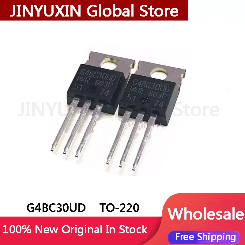 

5-100 шт., набор схем G4BC30UD IRG4BC30UD IRG4BC30 TO-220 600V 12A
