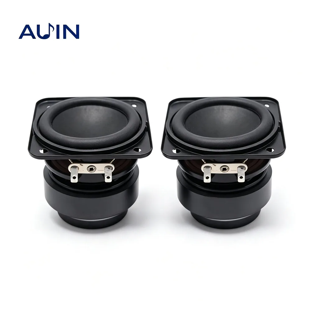 2Pcs 2 Inch 4 Ohm 12W Speakers Full Range Dual Magnetic Loudspeaker Home Theater Long-stroke DIY Bluetooth Speaker For Car