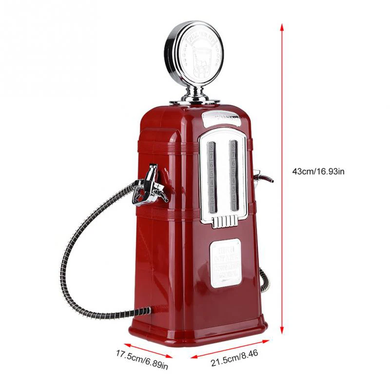 Gas Station Beer Dispenser Double Tube Wine Pump Alcohol Liquid Beverage Machine