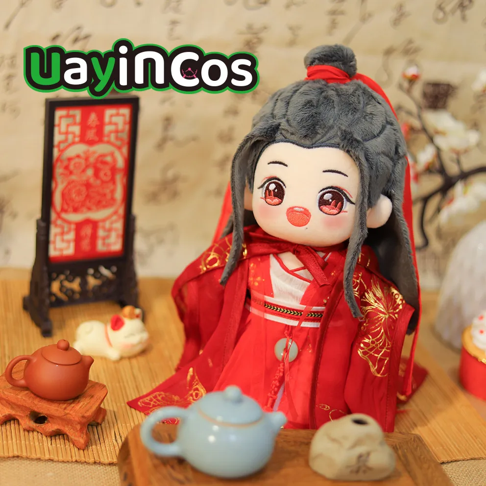 

В наличии: Одежда для кукол 20 см, костюм для куклы-айдола Ван Ибо/Сяо Чжань, старинный костюм Ханьфу, аксессуары, аниме-игрушка, подарок для детей
