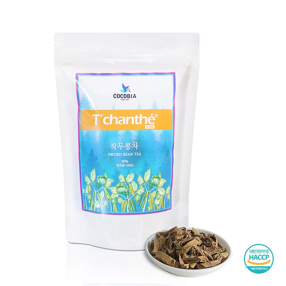 티샹떼 국산 볶은 작두콩차 300g 리필팩 원물 전통차