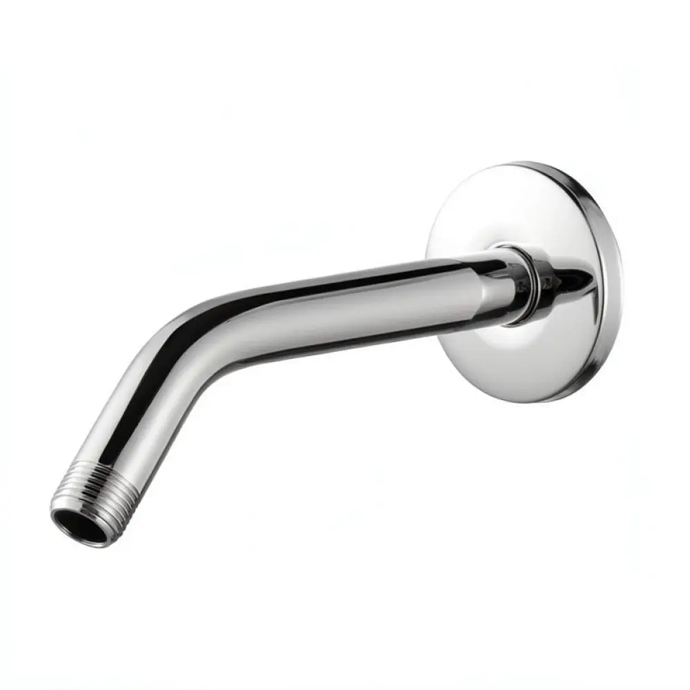 Wall Mounted Shower Head Extension Arm 6 Inch Stainless Steel Rain Shower Pipe Connector For Modern Bathroom Hardware