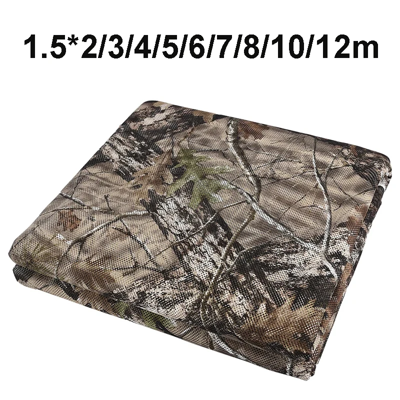 300D Camouflage Netting 1.5m* 2 3 4 5 6 7 8 10 12 Camo Netting For Blinds Surplus Camo Netting For Deer Stand Hunting Duck Tree