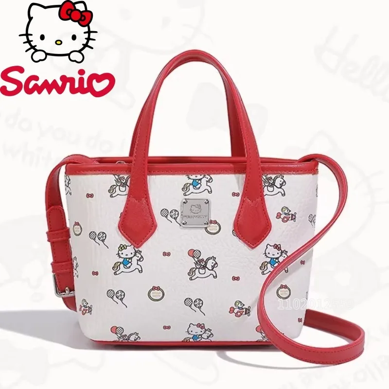 

Hello Kitty's New Women's Shoulder Bag Original Women's Mini Shoulder Messenger Bag Cartoon Casual Mini Women's Bag High Quality