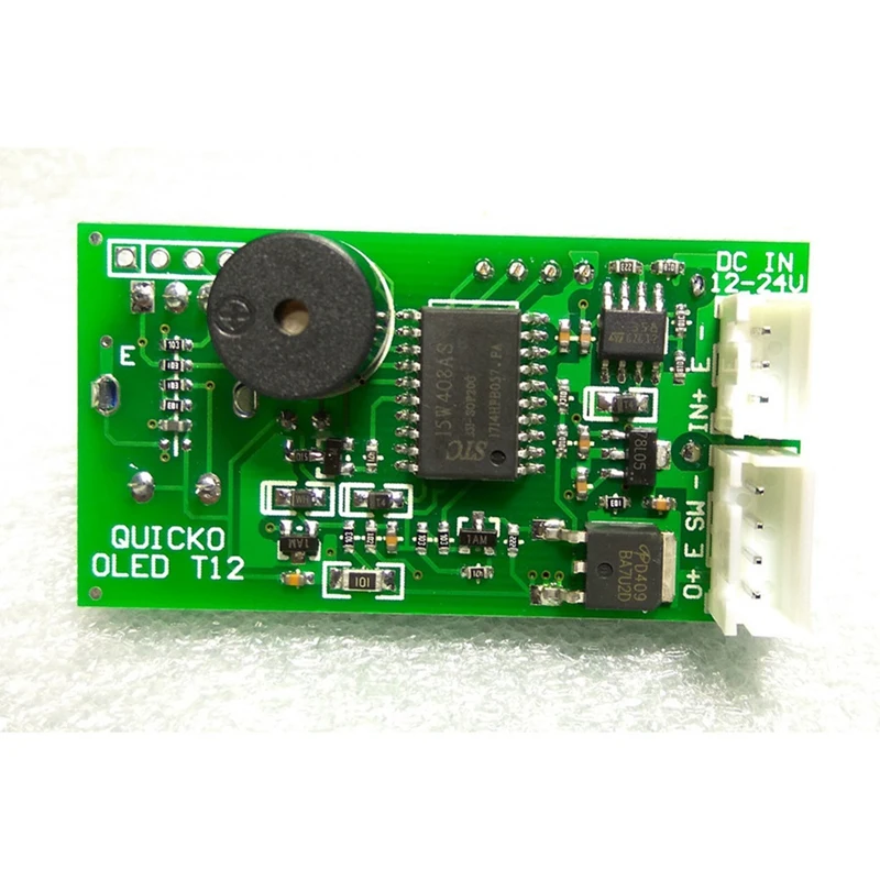 【Popular】T12 STC OLED Controller Digital Soldering Iron Station DIY KITS With Handle Use For T12 Tips