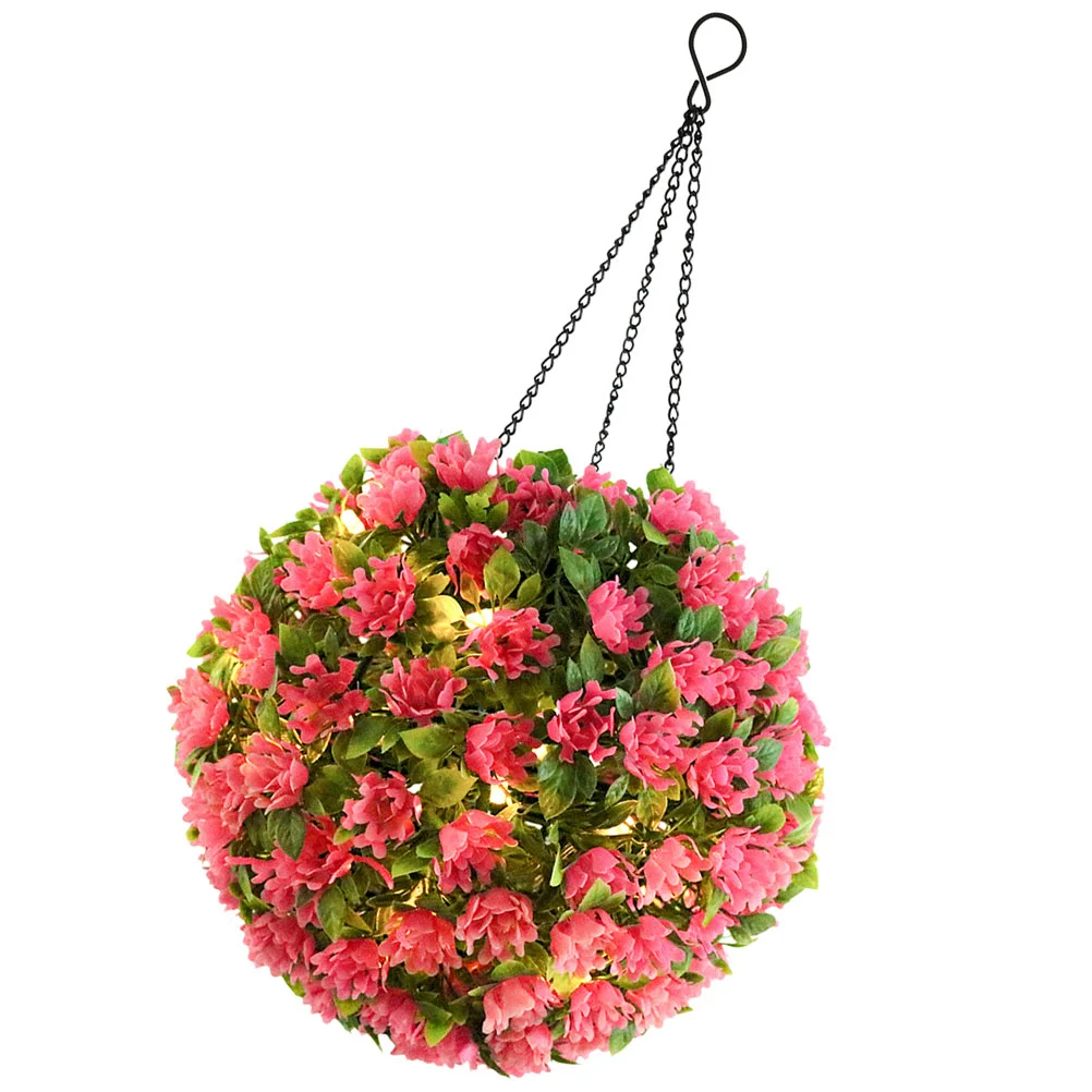 

Grass Ball Garden Light Flower Chandelier Mother Indoor Plant Artificial Plants Outdoor Lighted Balls Iron Solar