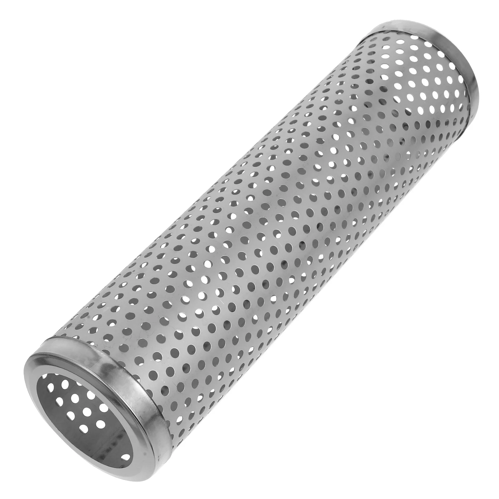 

Tent Stove Chimney Heat Shield Stainless Steel Pipe Protector with Edge Wrap Spark Prevention Cooling Vents for Camping