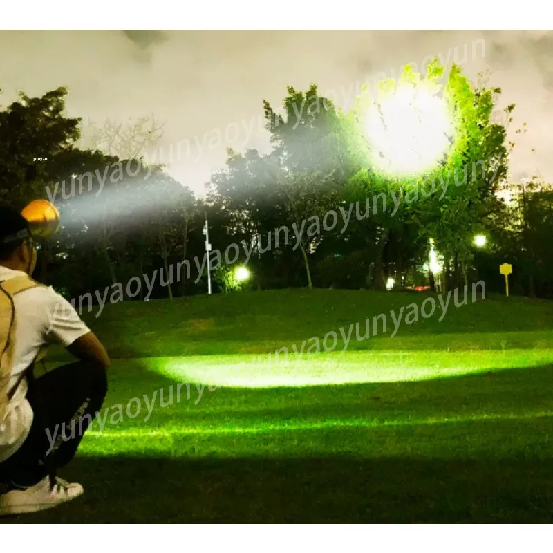 Upgraded Version 150000 Watts, The King of The Head Induction Super Bright Long-range Strong Light Headlight 12V
