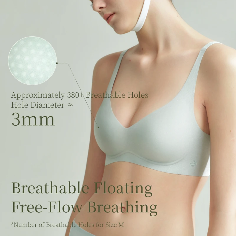 SUJIIN Women's Wireless Seamless Push Up Bra Summer Smoothing Soft Support Small Chest Bras Female Comfort Thin Bralettles MX330