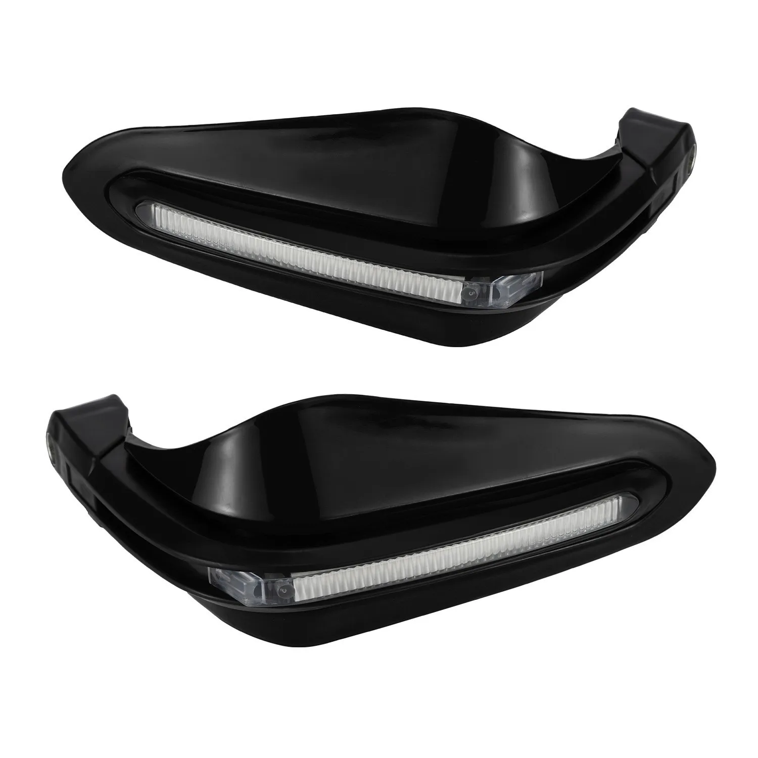 Motorcycle Hand Guard LED Turn Signal Lights Handguard Covers For Most Diameter Handlebar ATV Enduro Motocross Scooters Moped