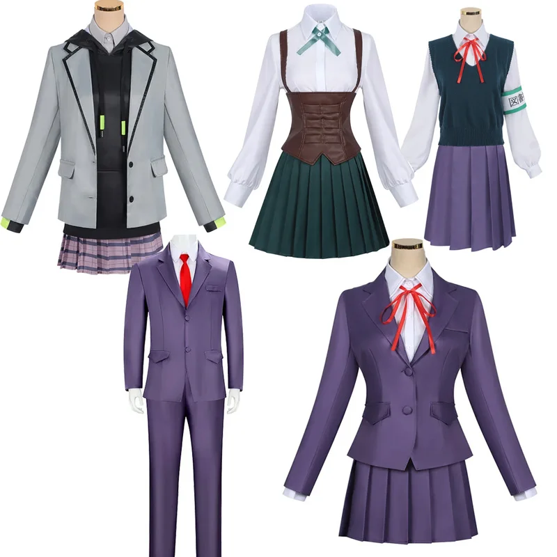 The 100 Girlfriends Who Really Karane Inda Rentarou Aijou Shizuka Yoshimoto Kurumi Haraga Cosplay Costume Clothing Custom Made