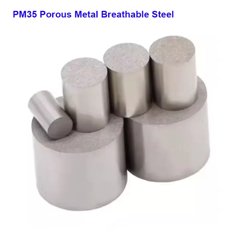 2PCS/5PCS Mold Parts PM35 Porous Breathable Steel Gas Venting Valves Exhaust Plugs Used to Discharge Gas from The Mold Cavity