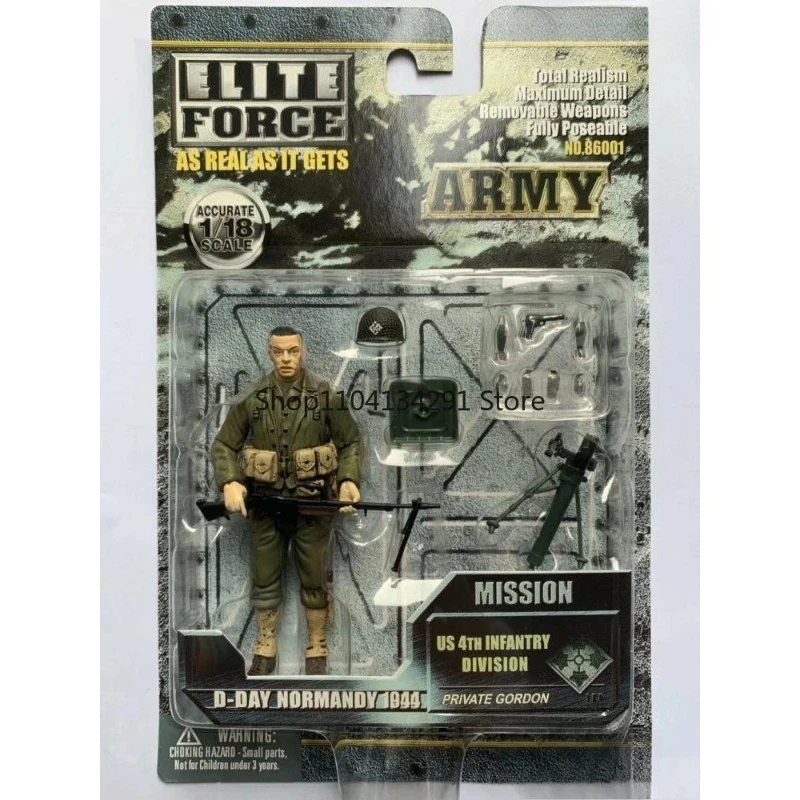 Original BBI 1:18 (3.75-inch) 1944 D-Day Normandy Landing WWII Action Figure Collectible Model Toy view 2