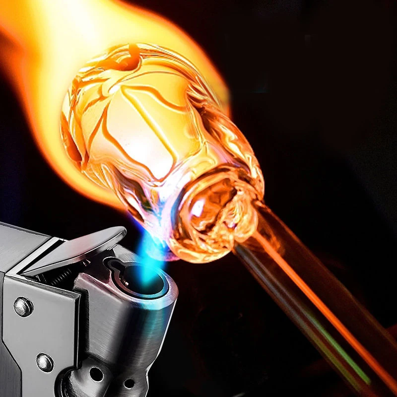 Outdoor Portable EDC Mechanical Metal Windproof Ignition Tool Camping Hiking Emergency Survival Tool