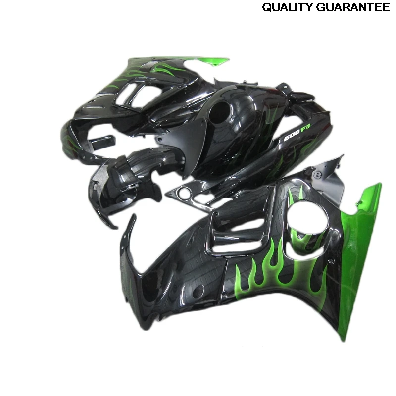 

Motorcycle Fairing kits for Honda CBR600 F3 1995 1996 green black plastic racing fairings set cbr600 f3 95 96 SX44