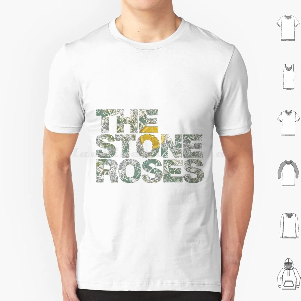 Yellow Lemon Fresh T Shirt Cotton Men Women DIY Print The Stone Roses Stone Roses The Stone Roses Galaxy Stone Madchester The