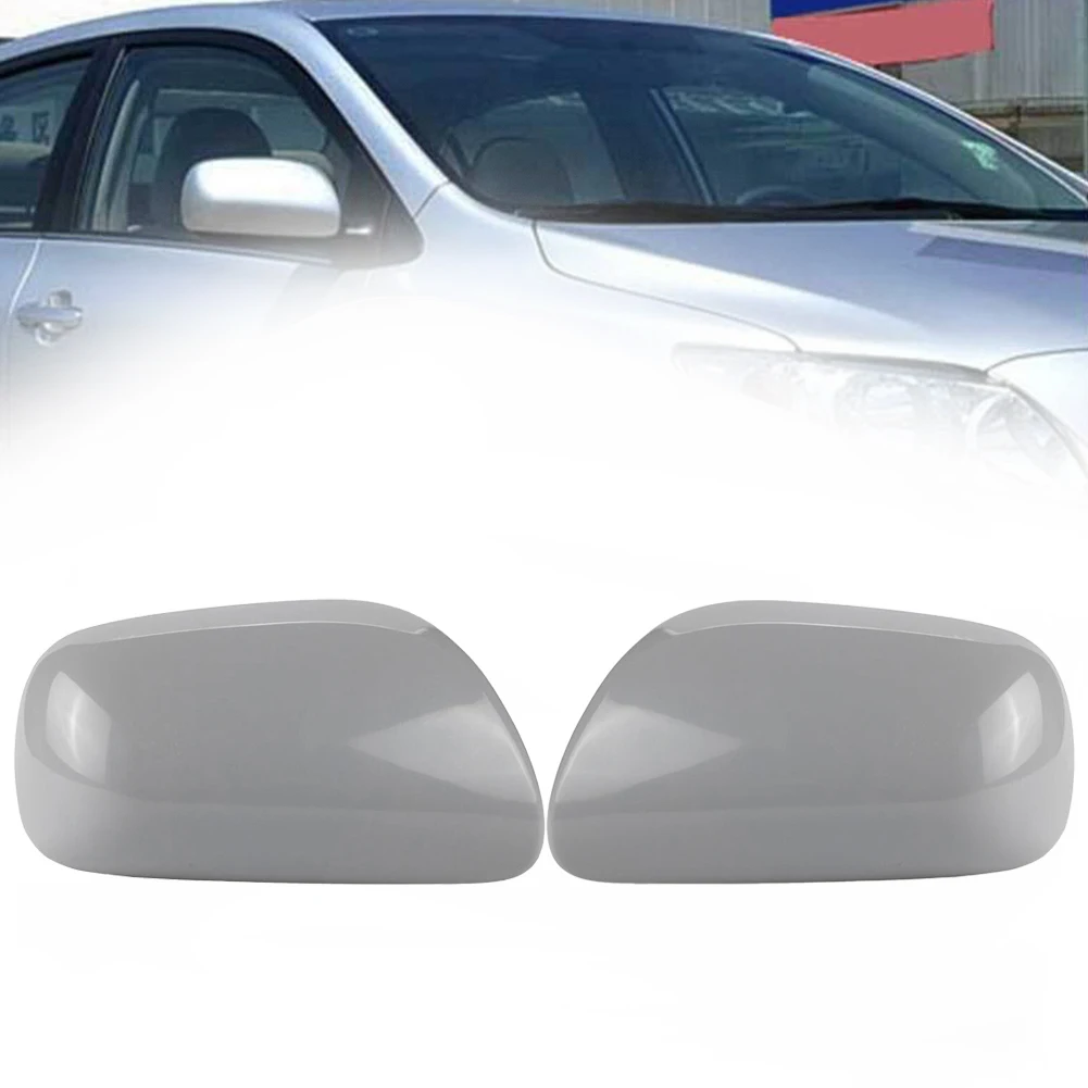 

Cover Rear View Mirror Left And Right 1 Pair For Toyota For Corolla 2007 For Toyota For Corolla 2009 ABS Plastic Hot Sale New