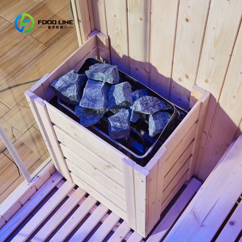 Customized 4 Person Luxury Home Traditional Sauna Hotel Wooden Far Infrared Saunas Rooms for Indoor