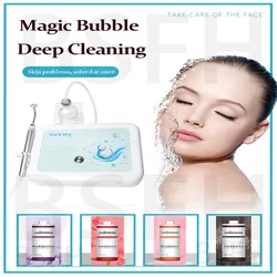 Máquina de burbujas mágica japonesa, limpieza Facial de SPA, gestión de la piel, salón de belleza, herramientas de instrumentos de belleza multifunción