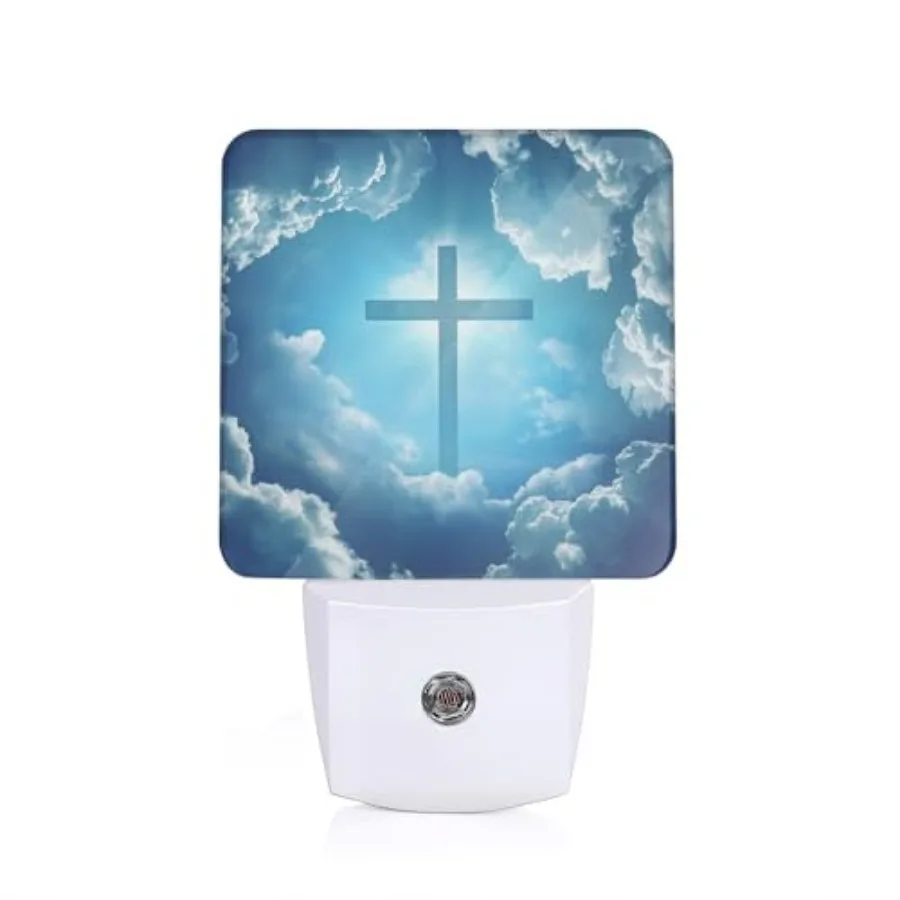 

Night Light with Dusk to Dawn Light Sensors, Plug-in Wall Led Night Lights, Energy Efficient Lamp for Bedroom/Bathroom/Kitchen/