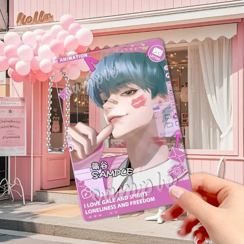 KPop شيطان الصيادين جينو آبي ساجا سر ساجا الكرتون لطيف أنيمي الطرفية سلسلة مفاتيح مصنوعة من الأكريليك الإبداعية على ظهره هدية الزخرفية