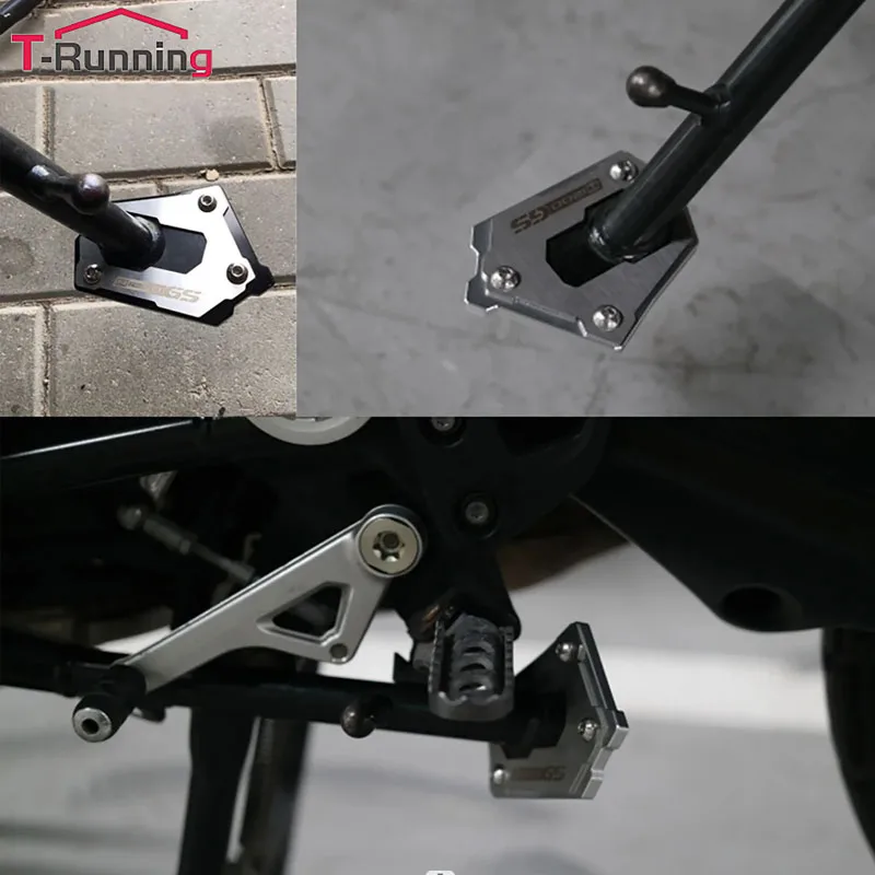 دراجة نارية CNC مسند جانب مسند تمديد ، تعليق منخفض ، BMW R1250GS R1200GS R1250 GS مغامرة HP R our GSA