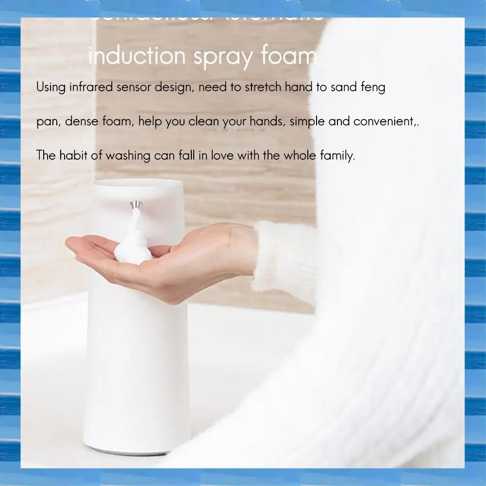 

Дозатор мыла AT53, бесконтактный автоматический дозатор мыла, оснащенный инфракрасным движением для ванной комнаты, кухни, ресторана отеля