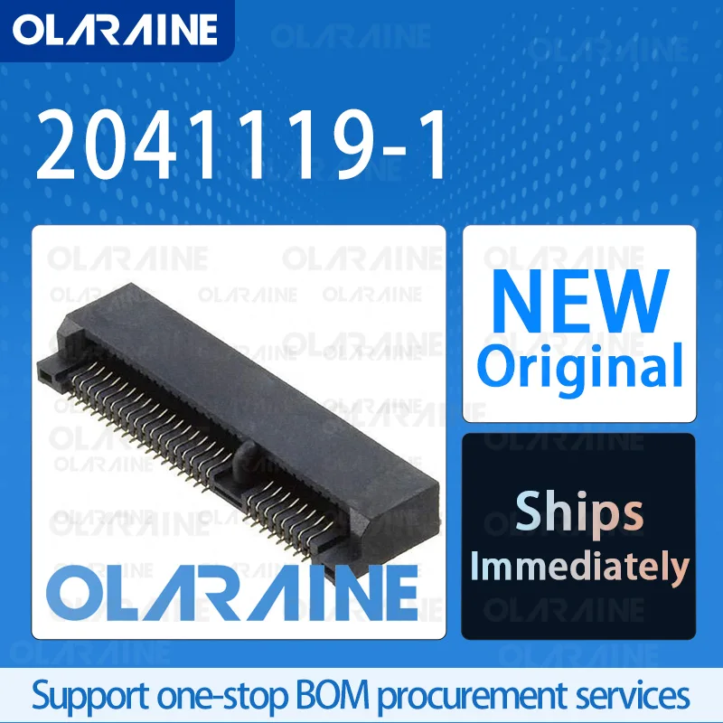 

20/50/100Pcs 2041119-1 100% brand new and original IC chip PCI Express connector 52 Position Voltage 1.5 V