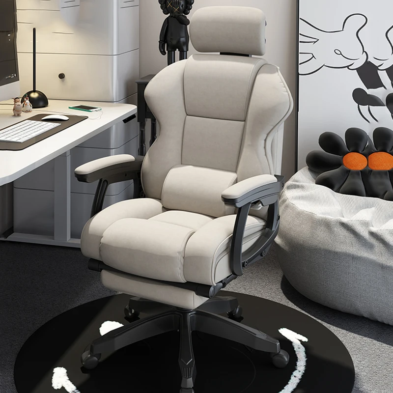 Leather Gaming Office Chair Design Rotating Room Comfy Massage Chair Mobile Chaise Modern Cadeira De Escritorio Salon Furniture