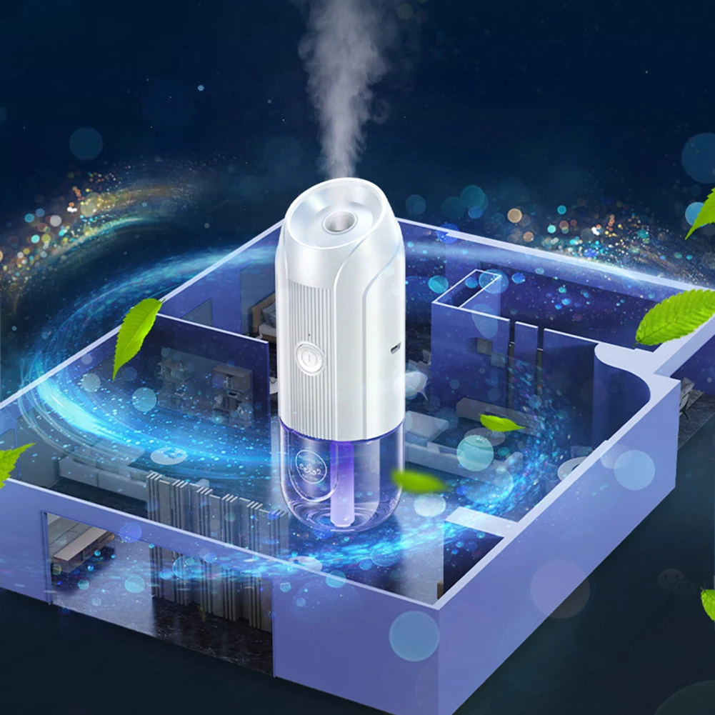 Mini Aromas Diffuser Portable Quiet Large Fog Volume Fragrance Sprayers 3 Modes Automatic Aromatherapys Diffuser For Home