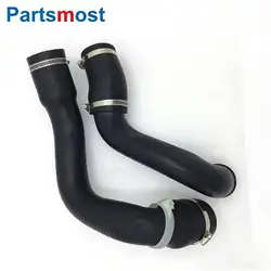 INTERCOOLER INLET MANIFOLD PIPE FOR LAND ROVER LR2 FREELANDER 2.2 INTERCOOLER TO MANIFOLD HOSE WITH CLAMPS NEW LR066429 LR002589