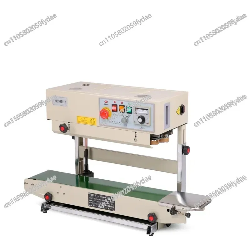 FR-770 Vertical Sealing Machine Plastic Bag Shrink Sleeve Sealing Machine Continuous Belt Sealing Machine