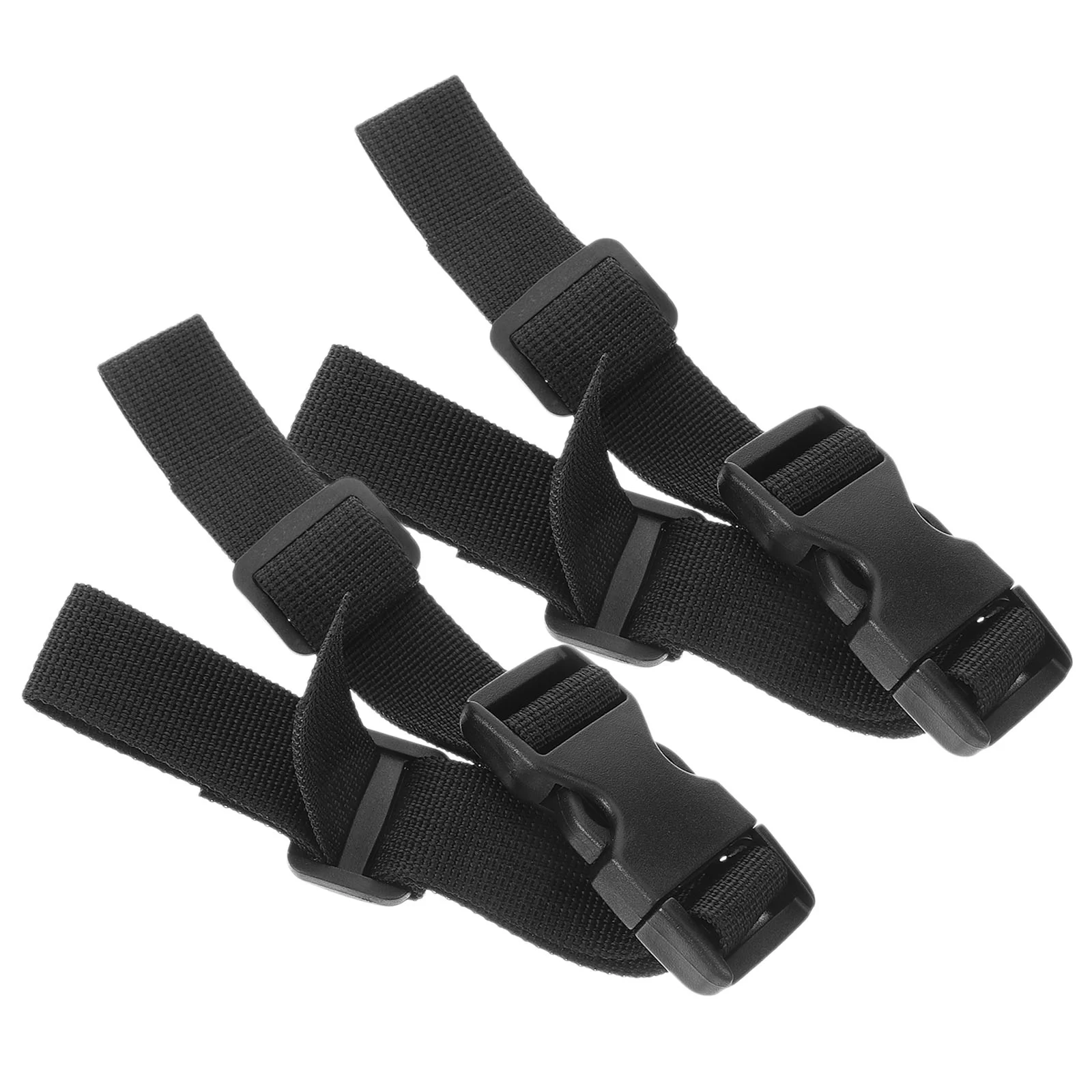 

2 Pcs Accordion Anti-slip Straps Portable Chest Backpack Accessory Sturdy Plastic Buckle Adjustment