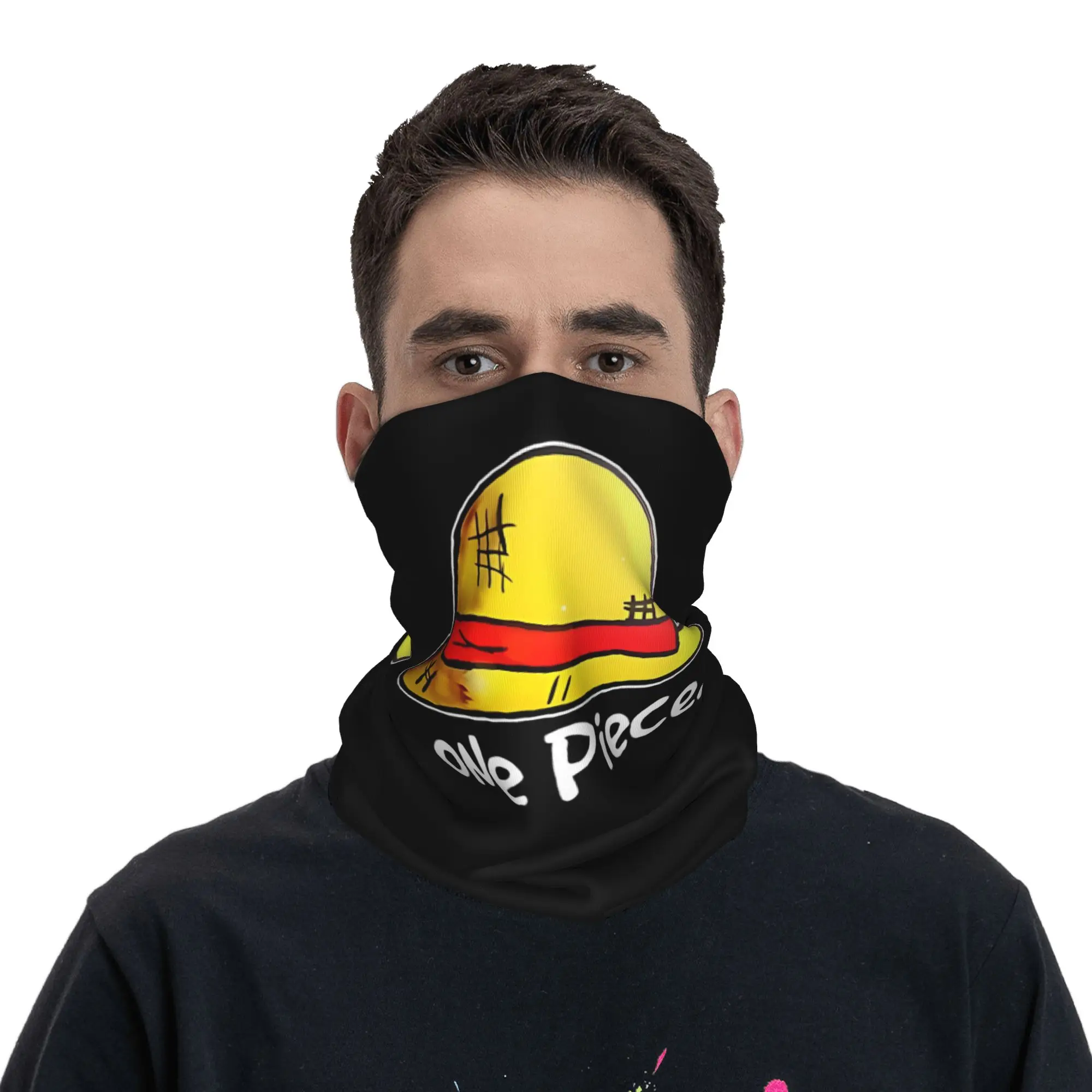 o-one-piece-e luffys onepiece Merchandise Bandana Neck Gaiter  Face Scarf Multifunctional Ride Face Mask Unisex All Season