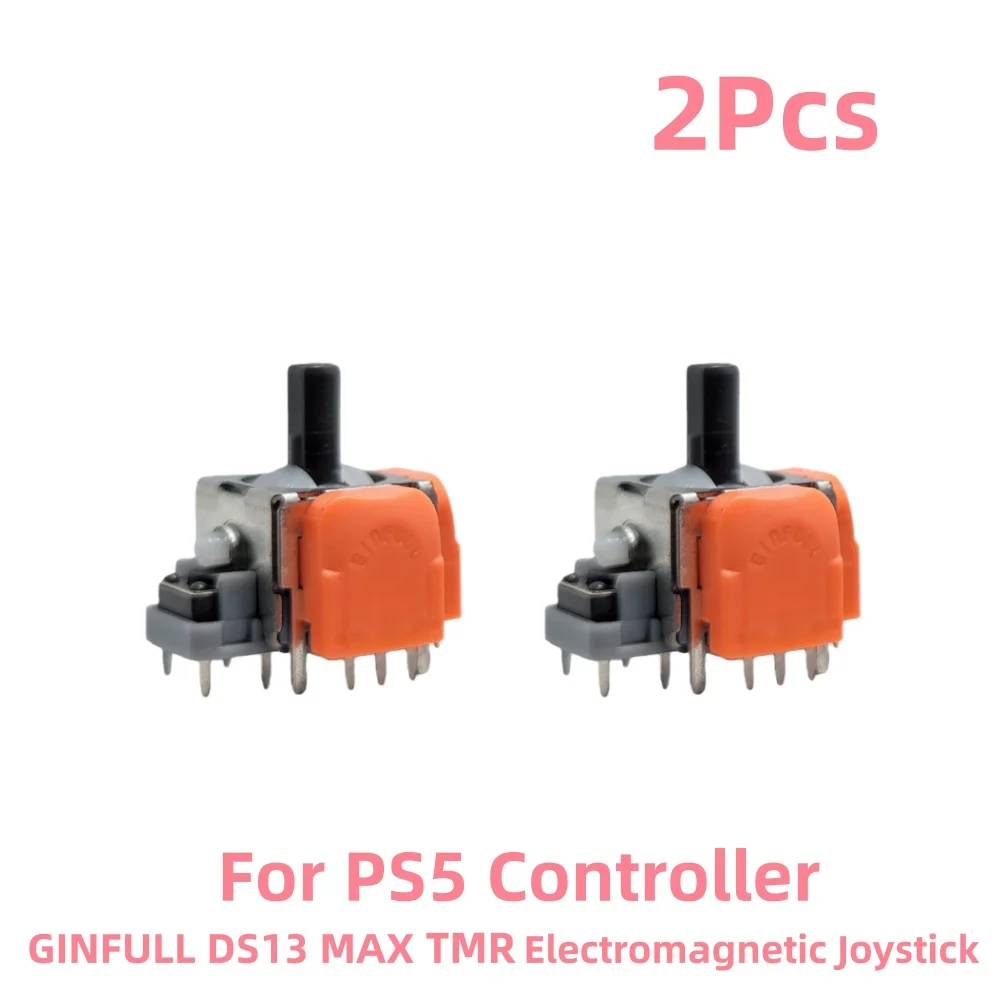 2/10 個 GINFULL DS13 MAX TMR 電磁ジョイスティック PS5 ゲームパッド 