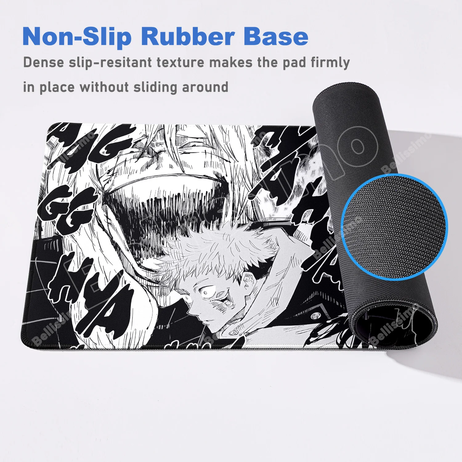 Alfombrilla de ratón de Anime Jujutsu Kaisen Gojo Satoru, alfombrilla grande para ratón para juegos, alfombrilla para escritorio de ordenador, alfombra grande, alfombrillas para teclado y ratón de empresa para jugadores