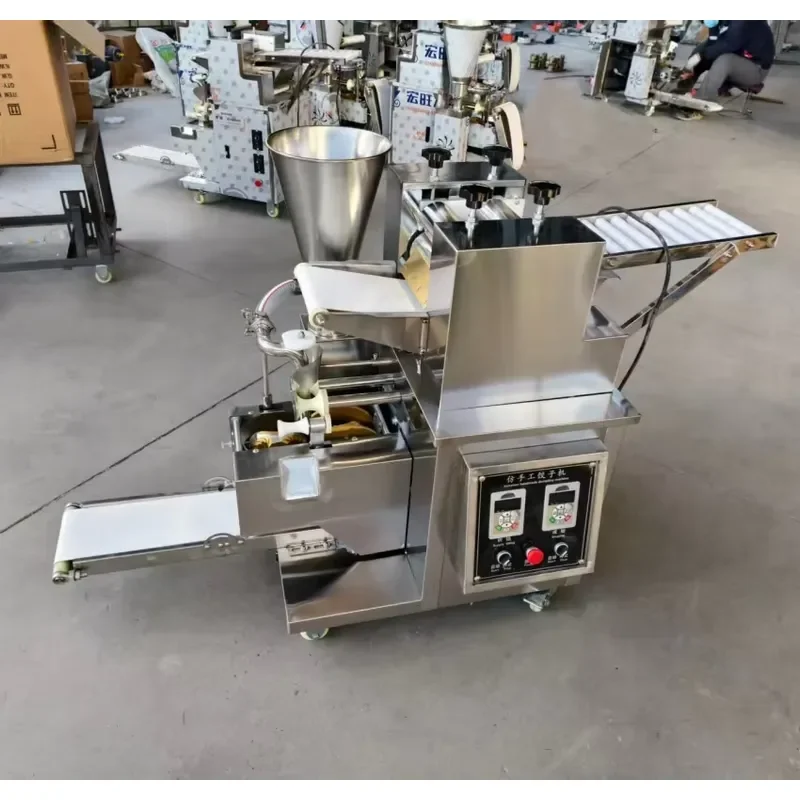 for Stainless Steel Empanada Making Machine Pelmeni Samosa Maker Dumpling Filling Making Machinery