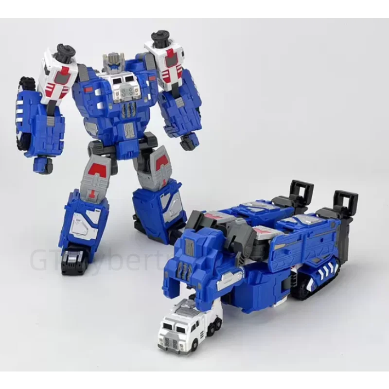 [Ready Stock] Transformation Toys FH MB-20B MB15F Blue A Version Heavy-duty White Commander Front-mounted Mobile Robot Model Toy