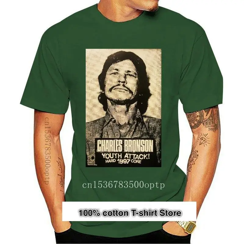 

Camiseta "youth Attack" de Charles Bronson, camiseta Guay, 2024