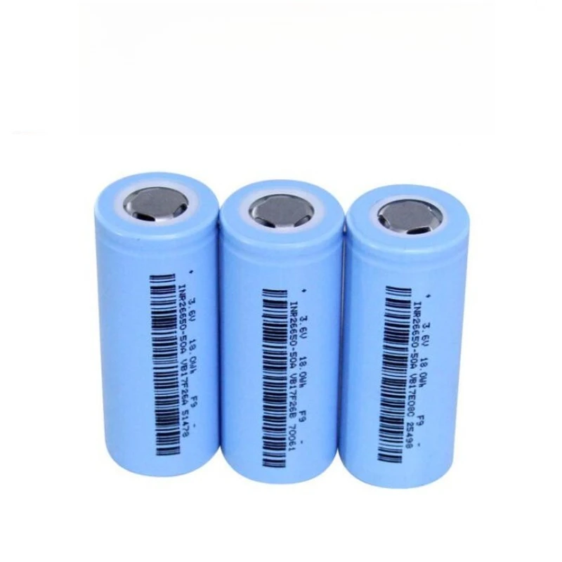 3.7 فولت 5000 مللي أمبير بطارية ليثيوم عالية الكثافة مصباح يدوي 26650 بطارية ليثيوم الطاقة #2