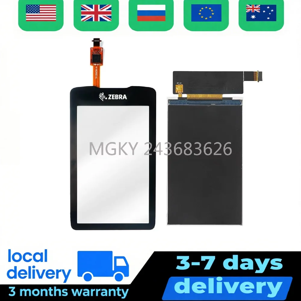 

LCD Display OR Touchpad Touch Screen For Symbol Zebra MC3300 MC33 MC330E MC330M MC330K MC330S